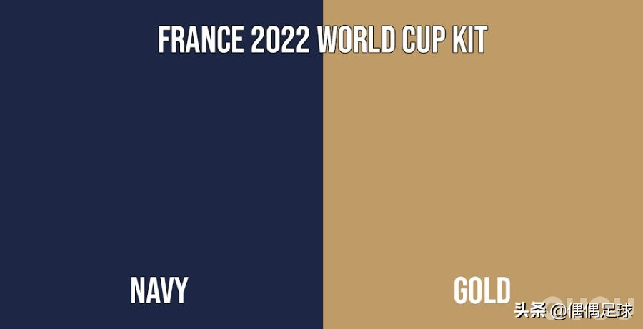 法国2022世界杯主场球衣信息曝光